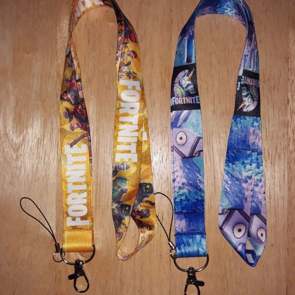 2 Epic Games Most Popular Video Game Fortnite One Size Combo A Lanyard And Clip